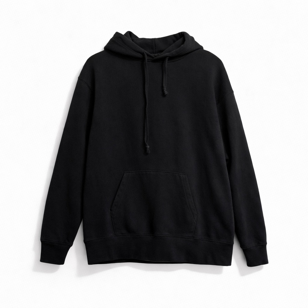 Uniqlo Black Pullover Hoodie